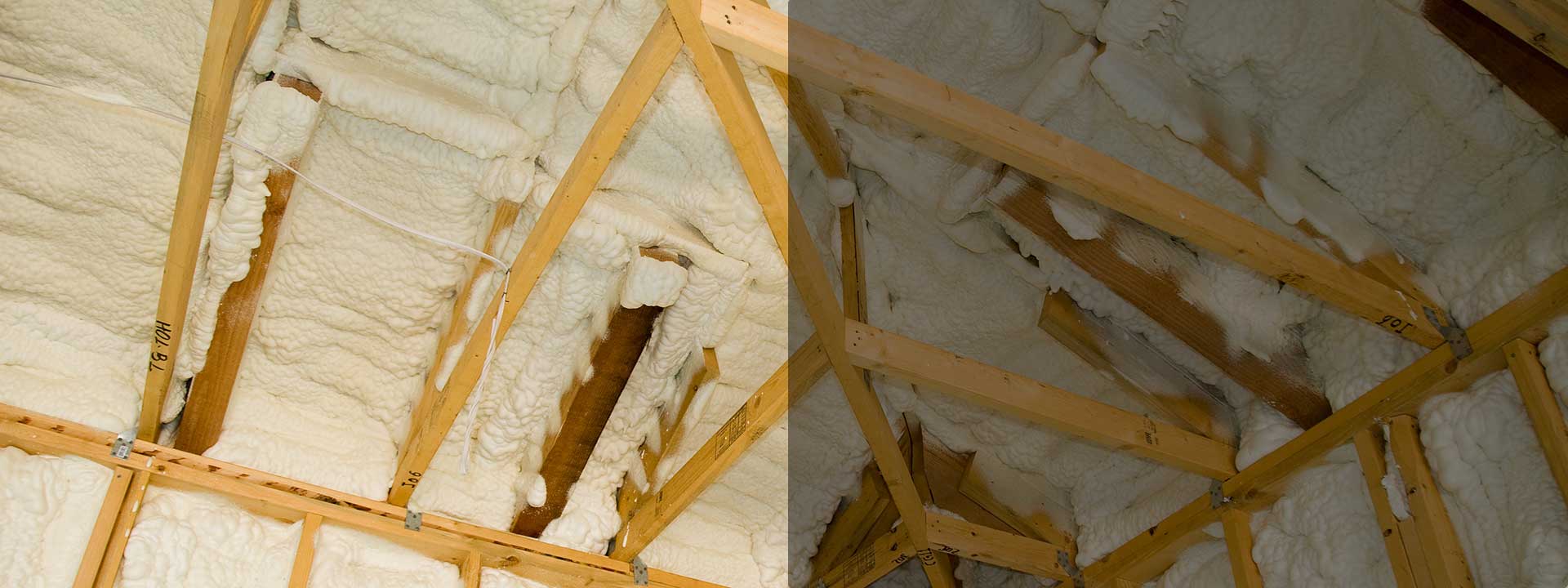 Spray foam insulation removal